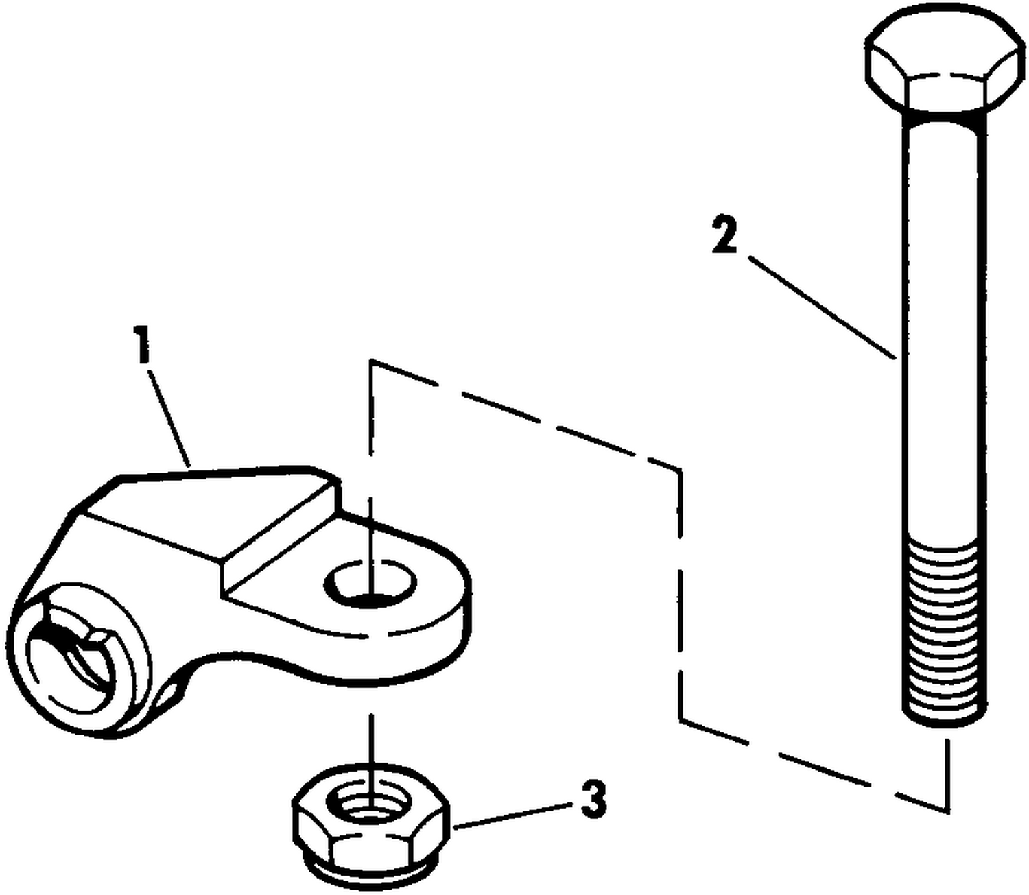 ADAPTER KIT - AUXILIARY MOTOR STEERING - TO DUAL CABLE