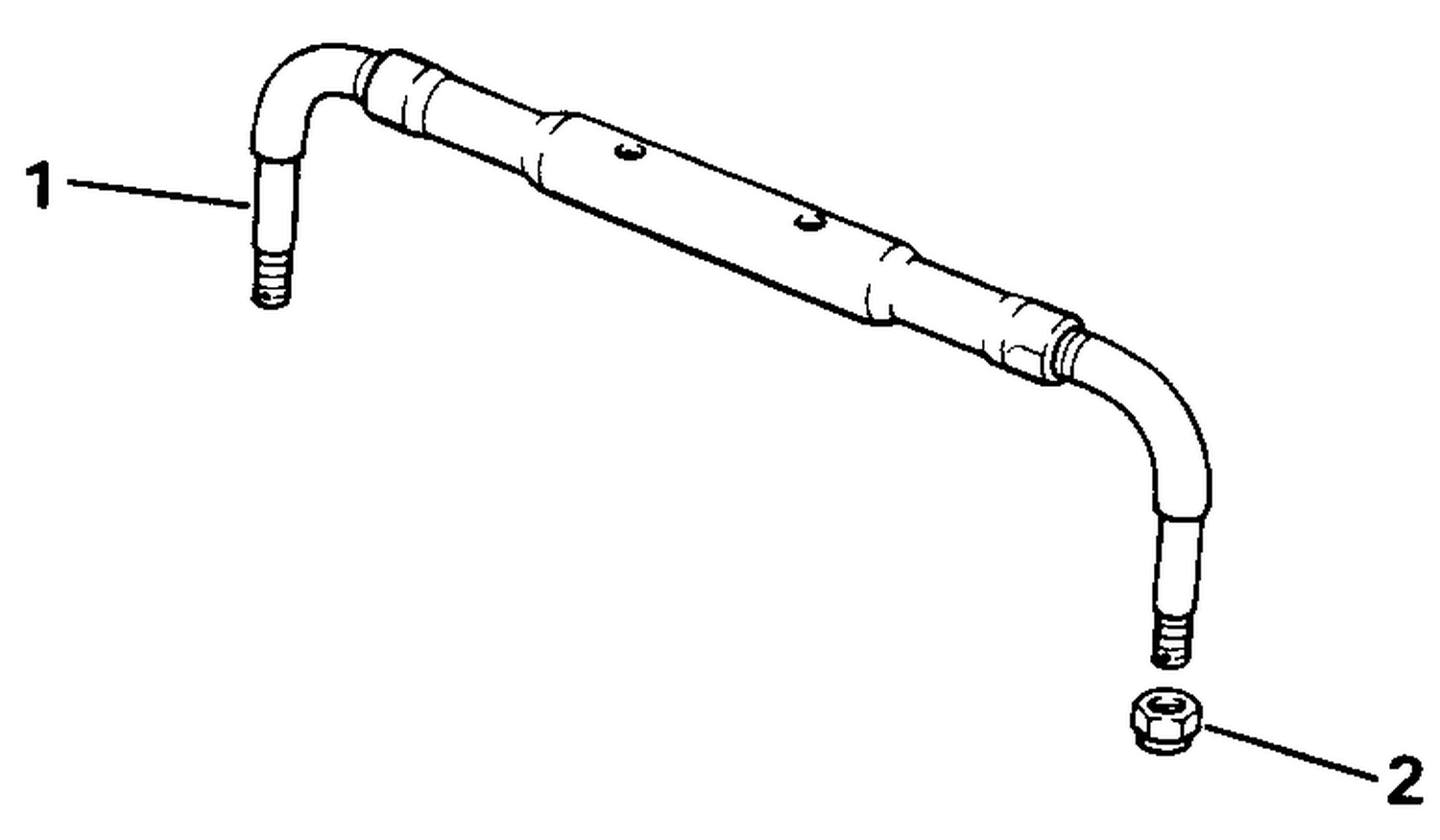 DUAL ENGINE TIE-BAR KIT - COUNTER ROTATING ENGINES