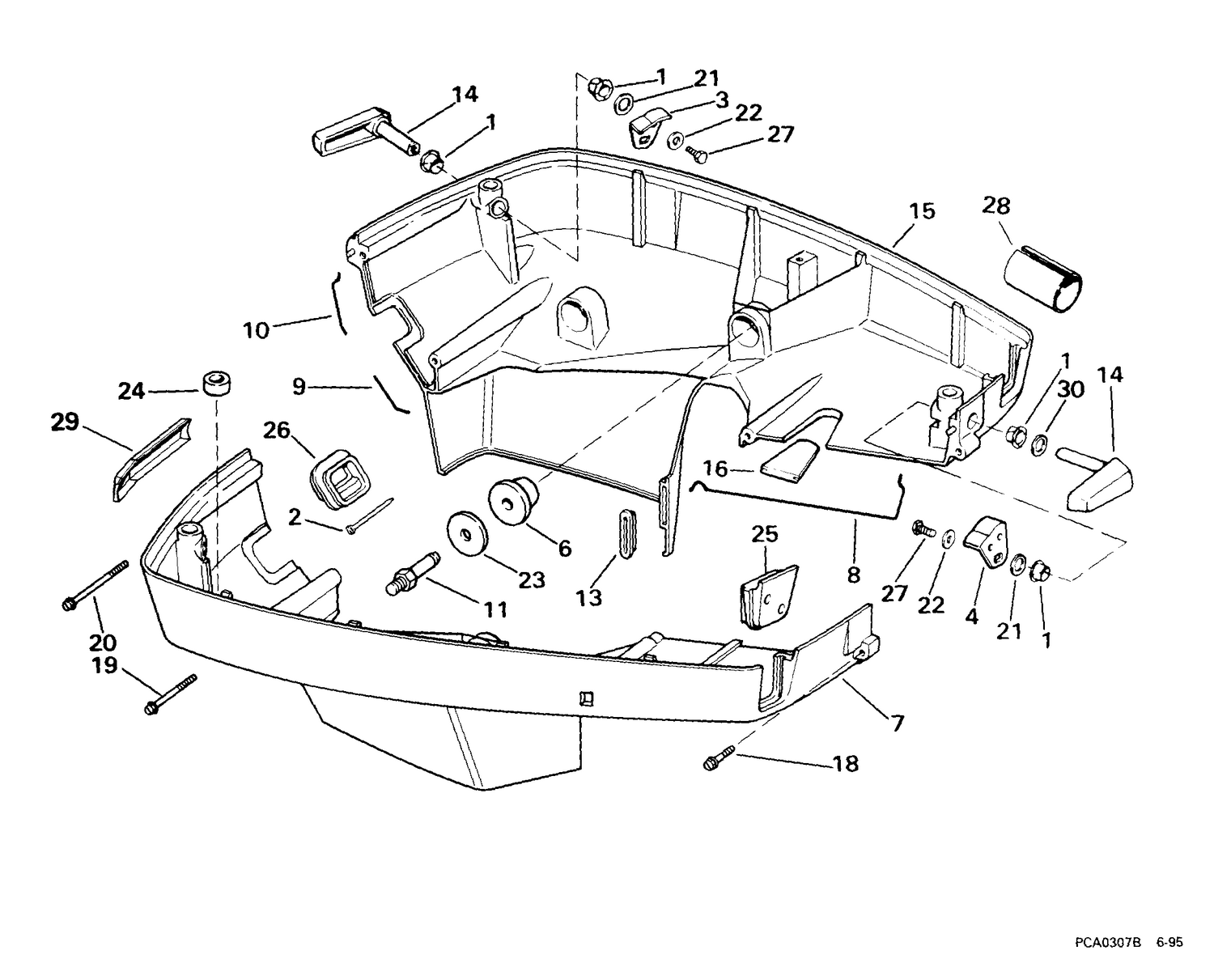 LOWER ENGINE COVER