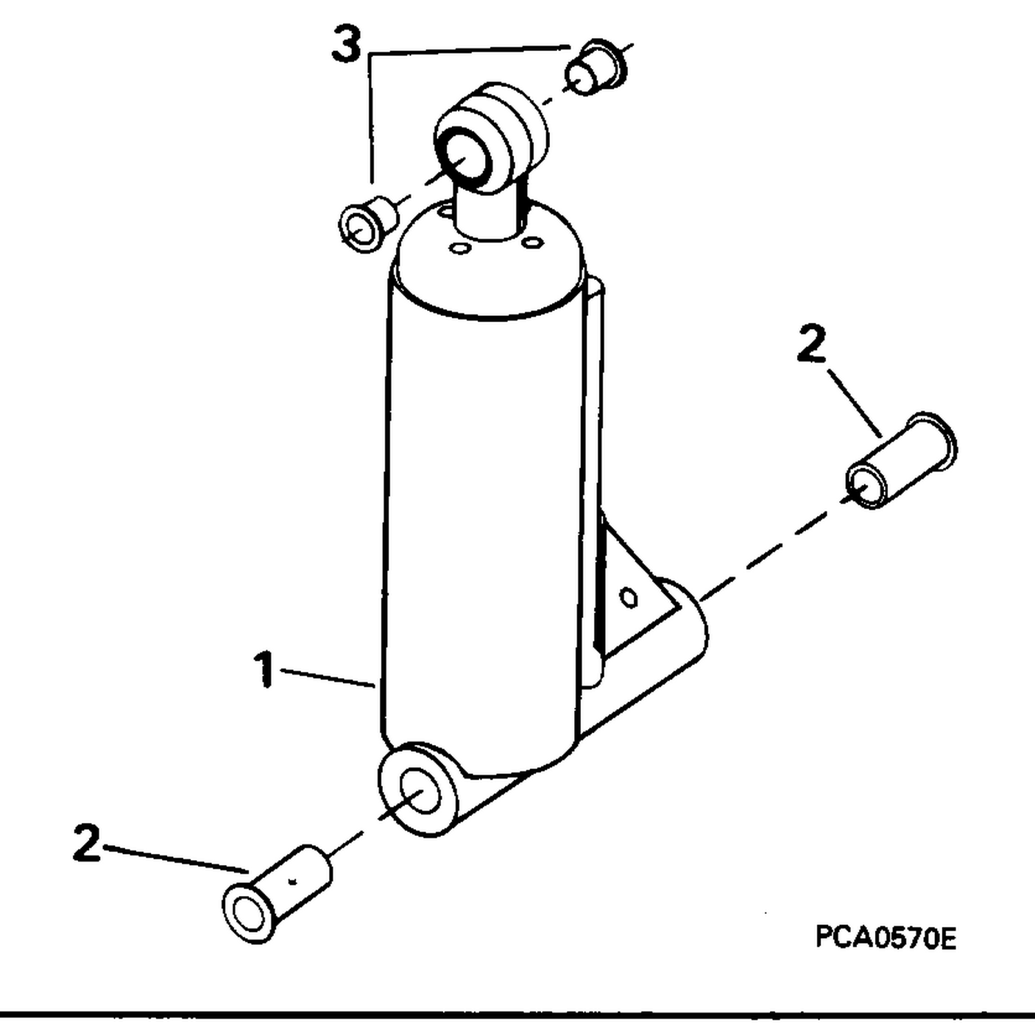 TILT ASSIST CYLINDER
