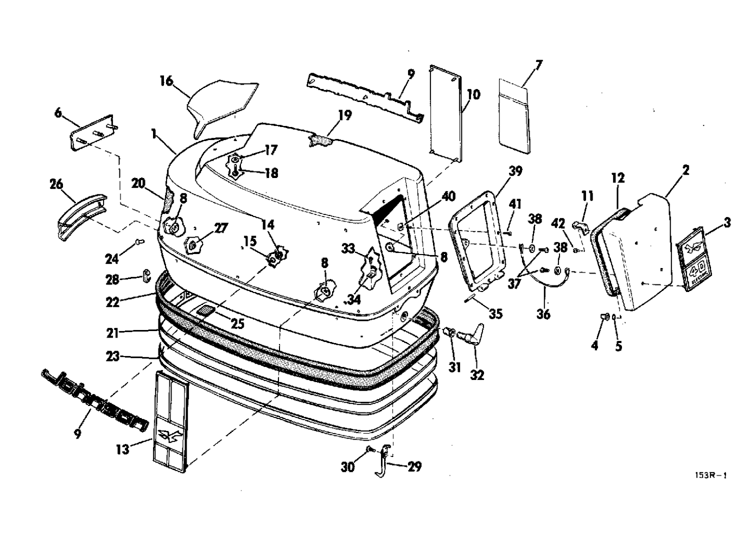 MOTOR COVER GROUP ELECTRIC START
