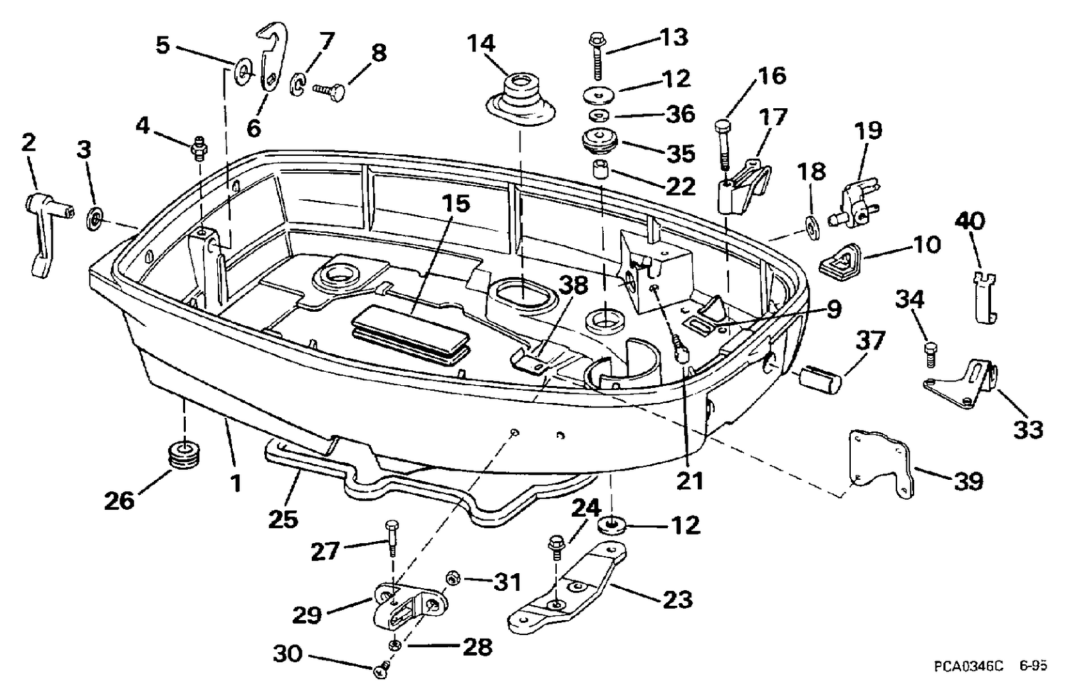 LOWER ENGINE COVER