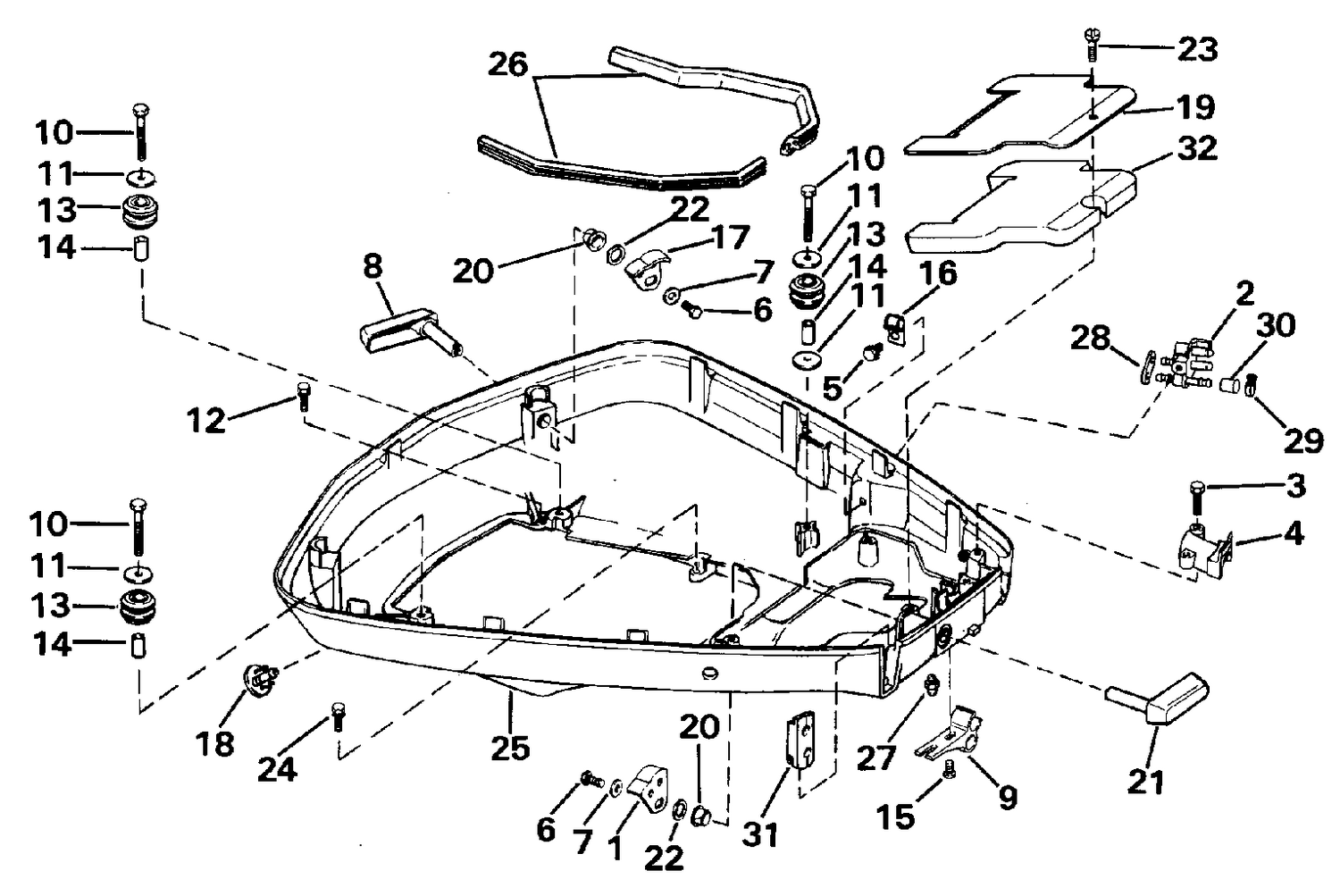 LOWER ENGINE COVER
