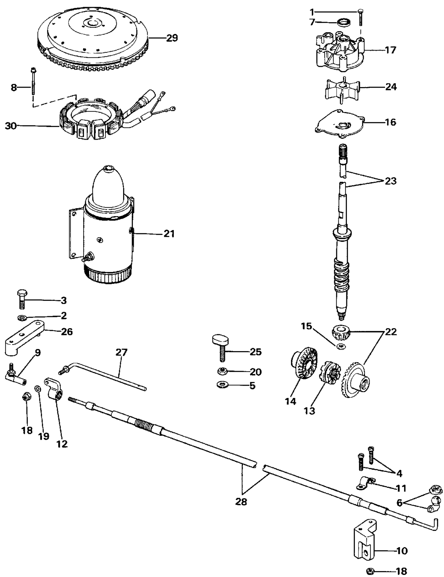 COUNTER ROTATION GEARCASE KIT