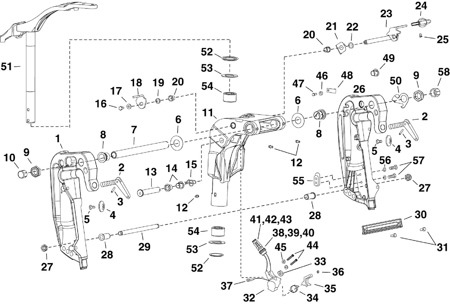06-3_SWIVEL BRACKET - 15 H.O.