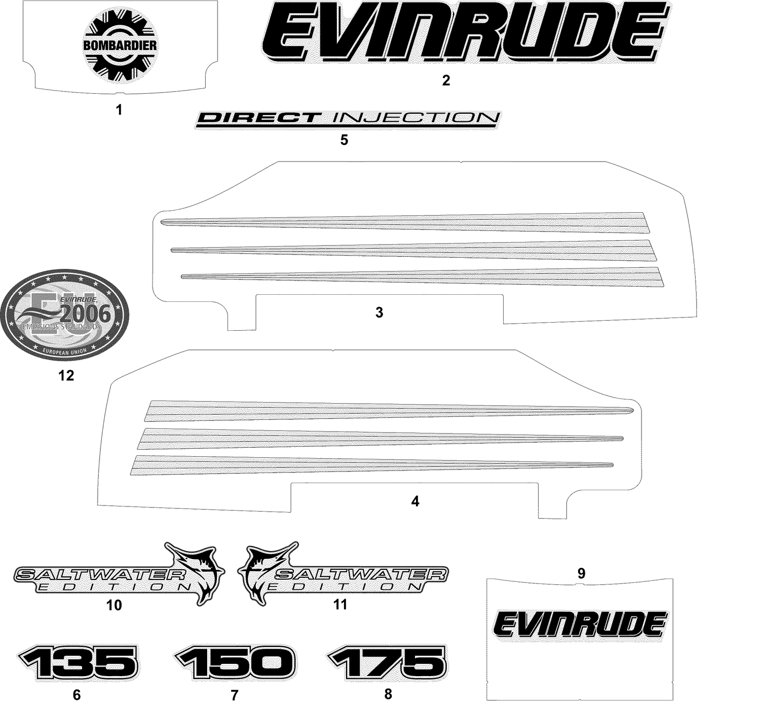 DECALS WHITE MODELS