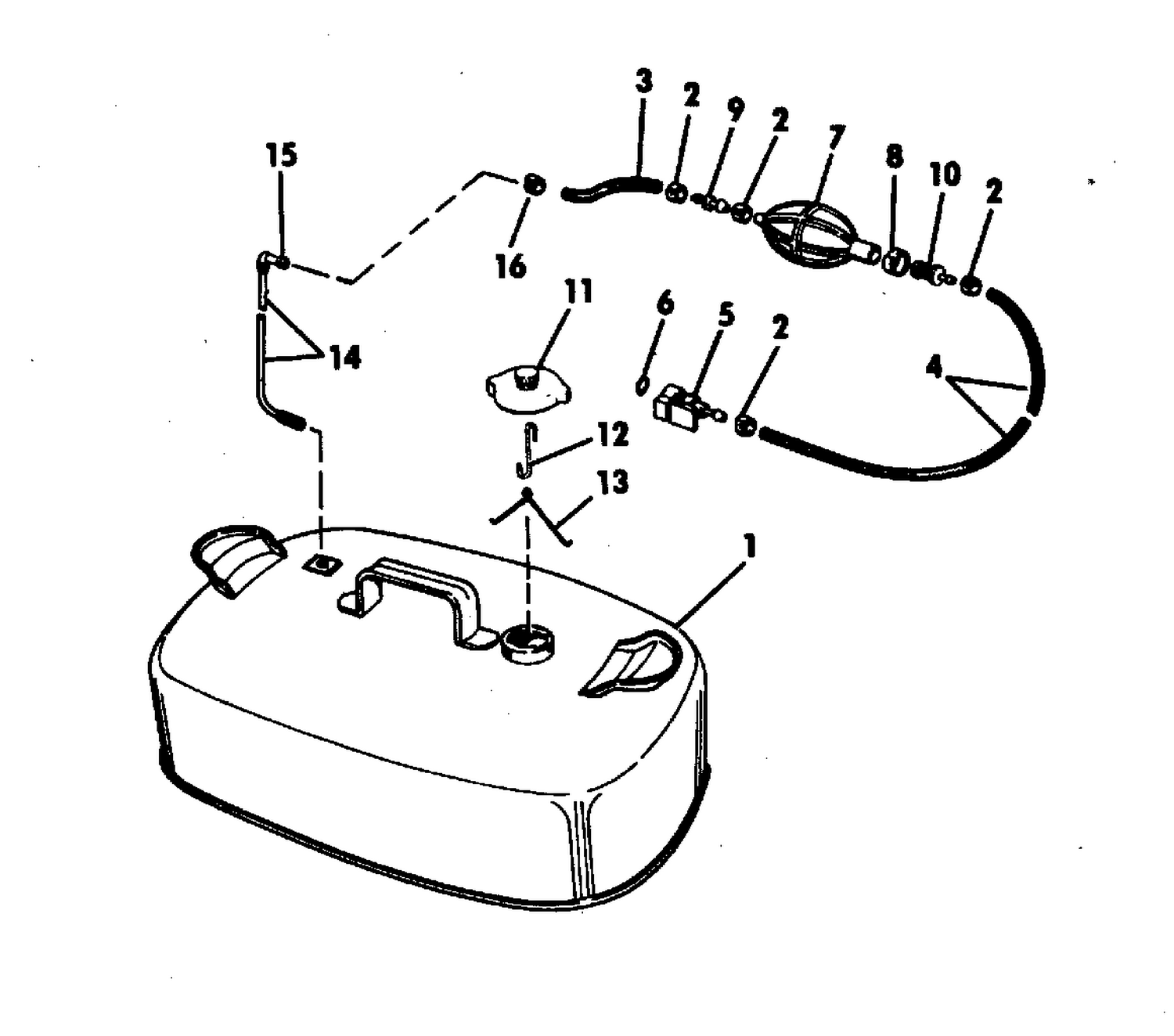 FUEL TANK - 3 GAL