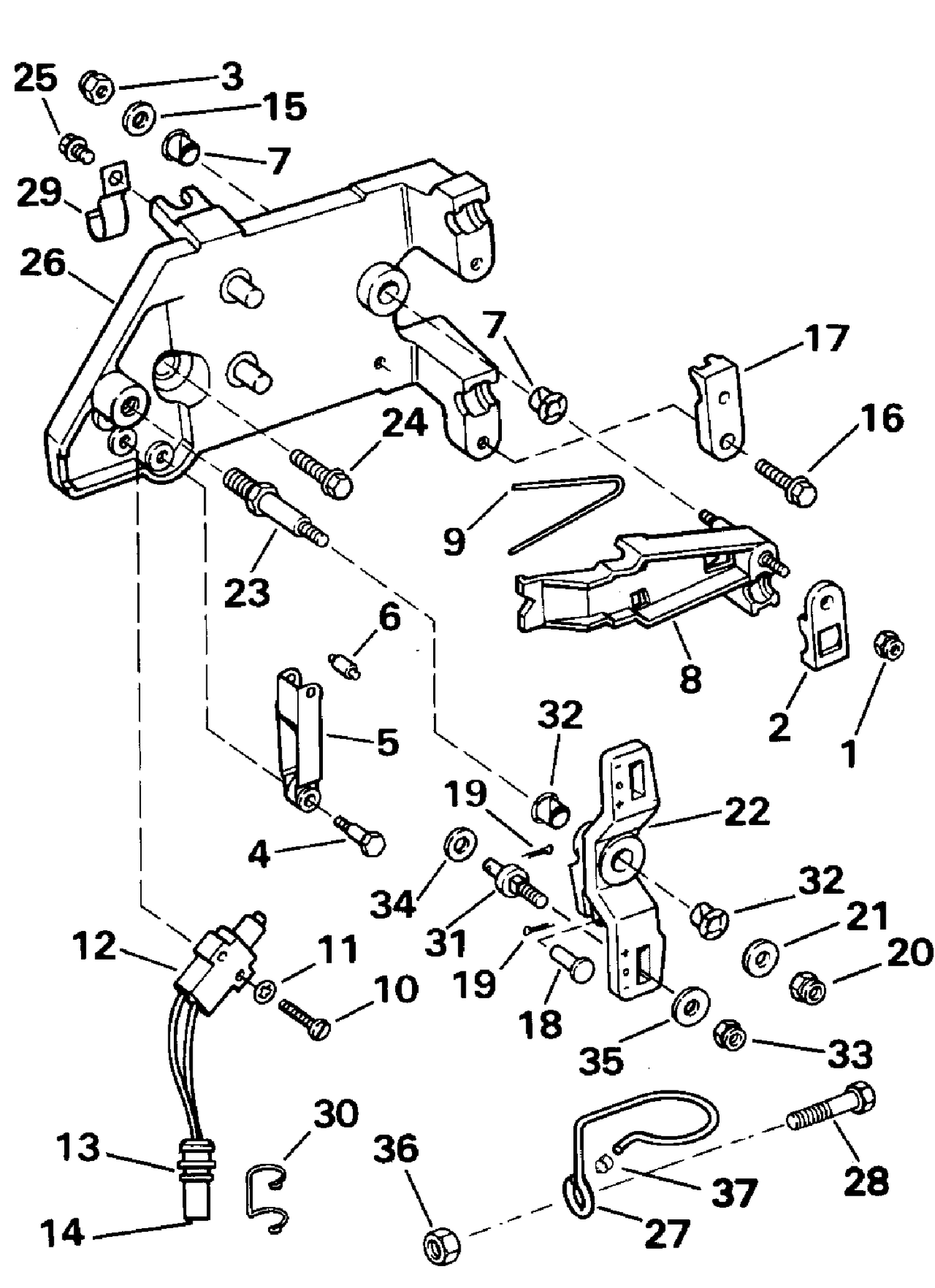 SHIFT LEVER & INTERRUPTER