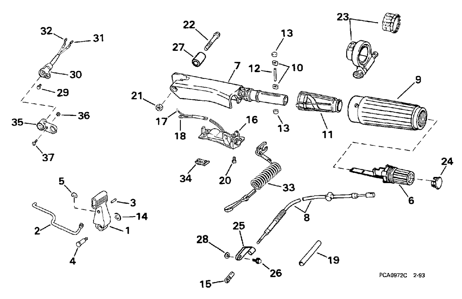 STEERING & SHIFT HANDLE