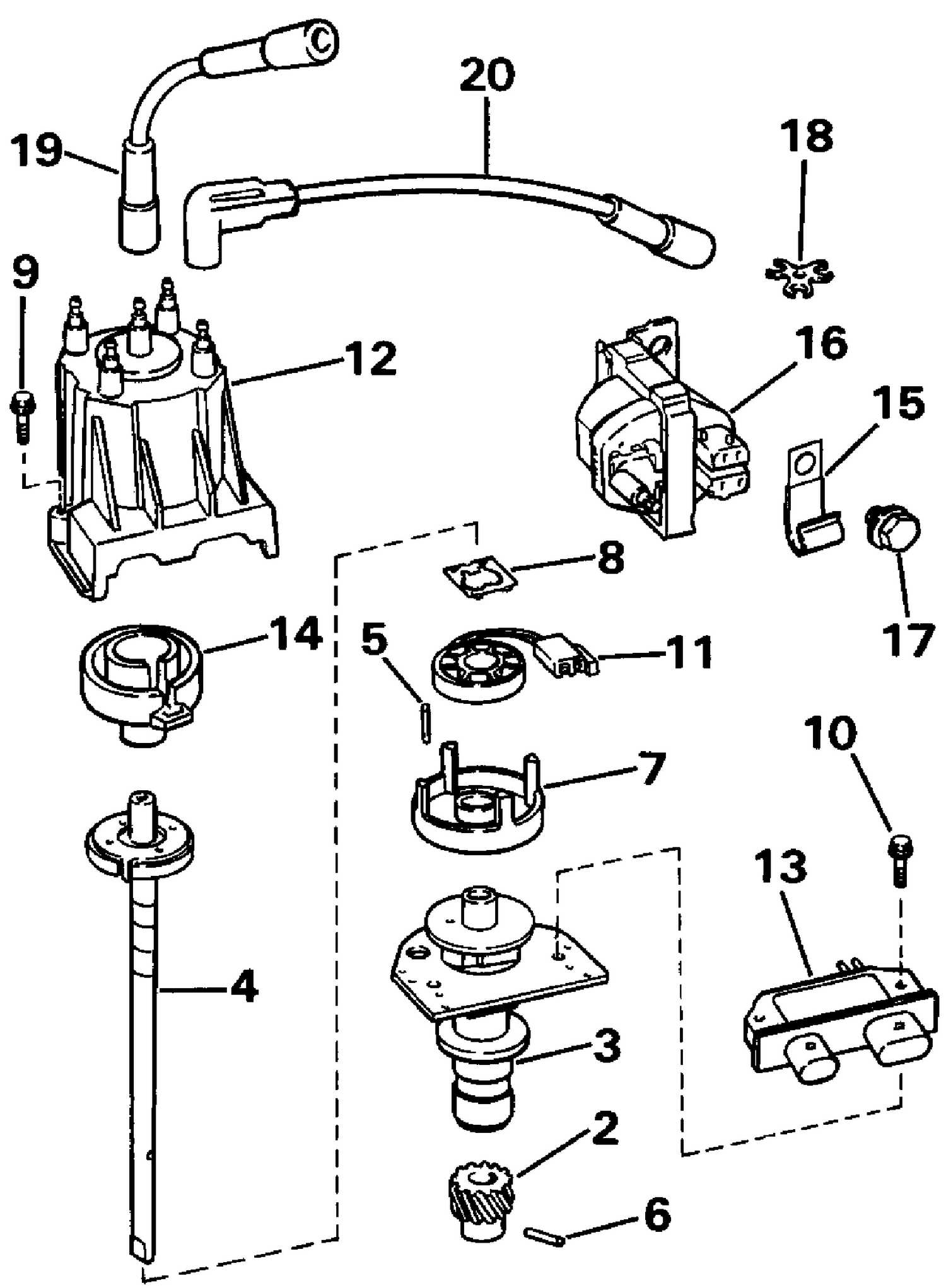 DISTRIBUTOR & IGNITION COIL