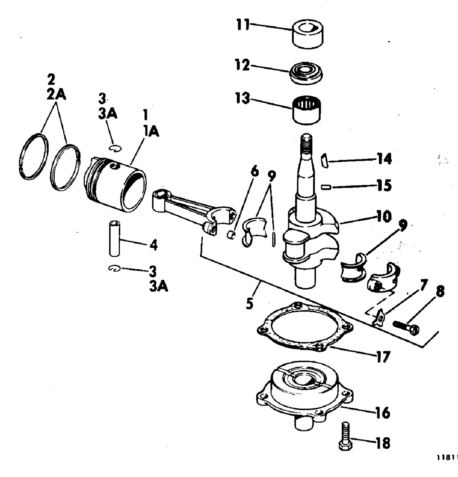 CRANKSHAFT & PISTON