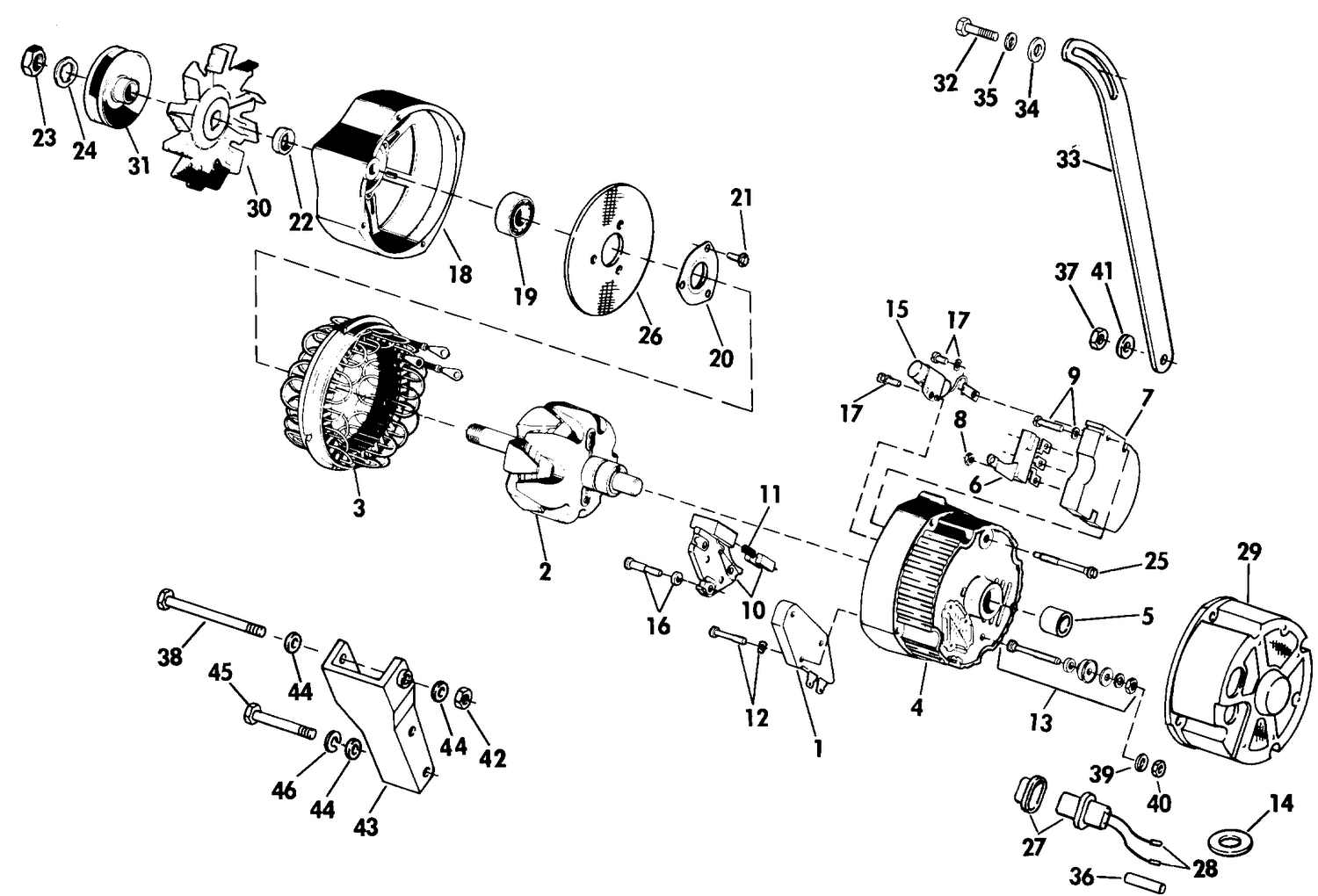 ALTERNATOR GROUP DELCO REMY