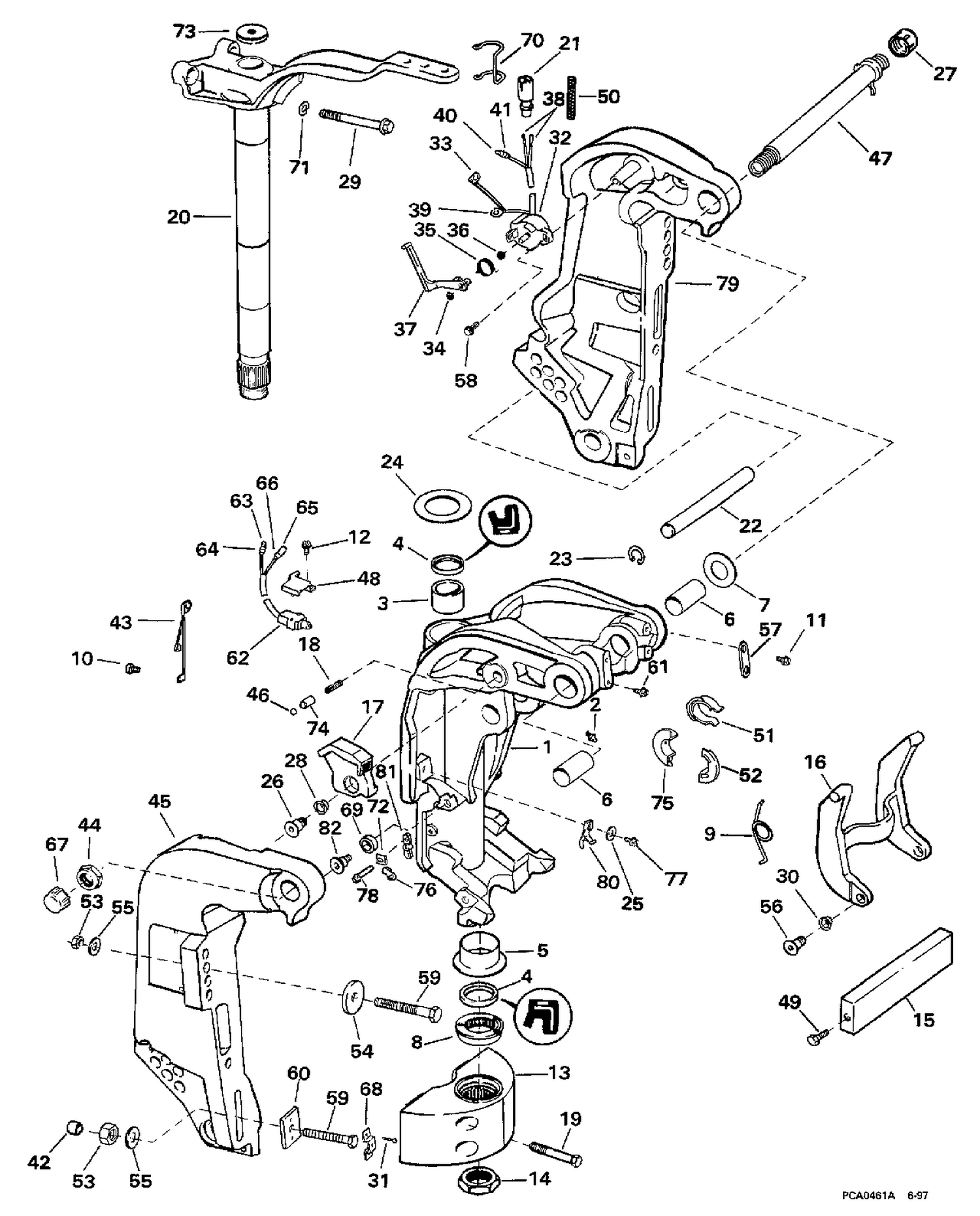 STERN BRACKET