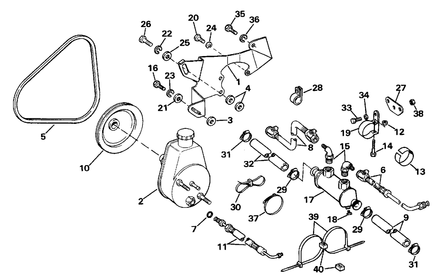 POWER STEERING PUMP