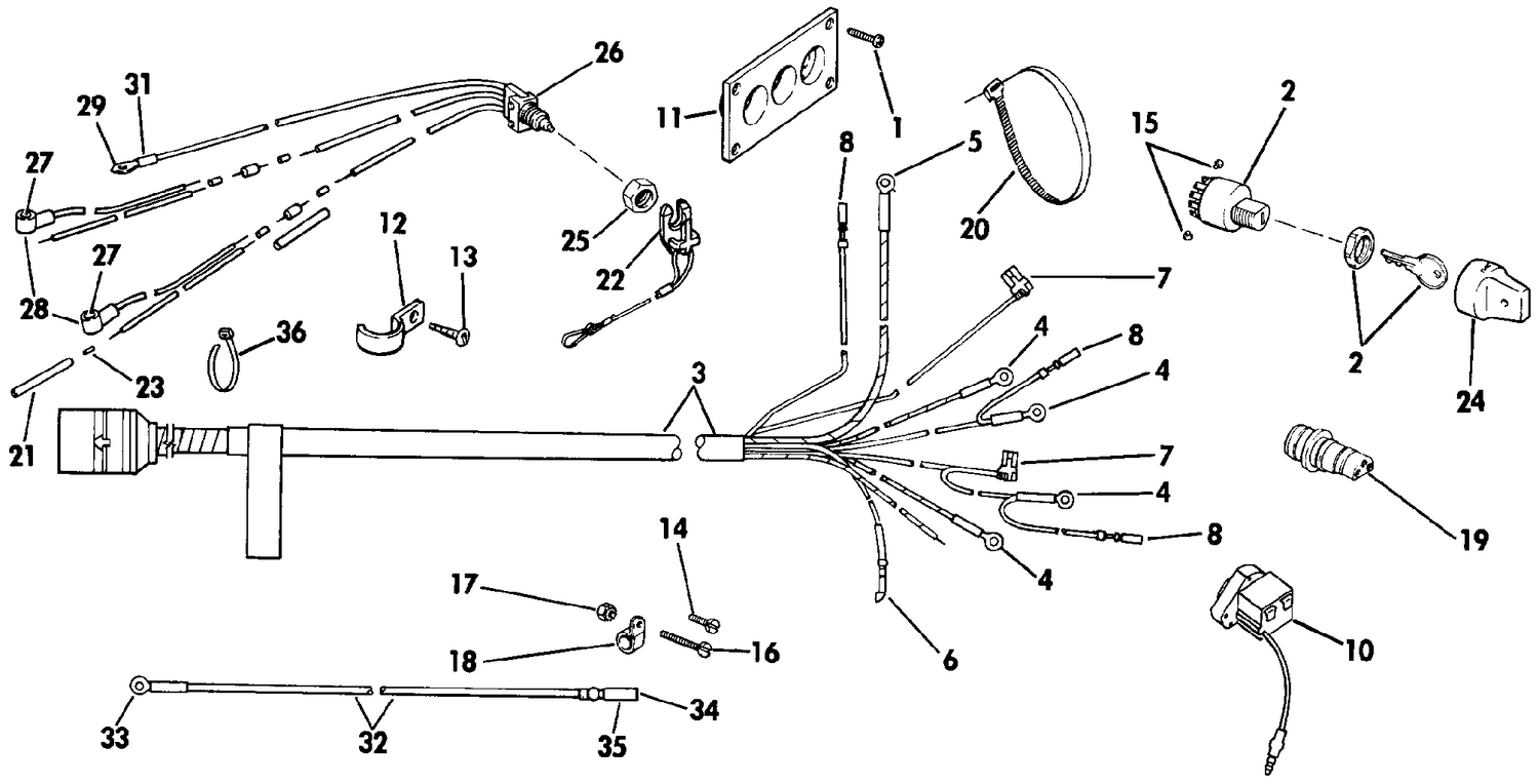 WIRING KIT - DUAL ENGINE