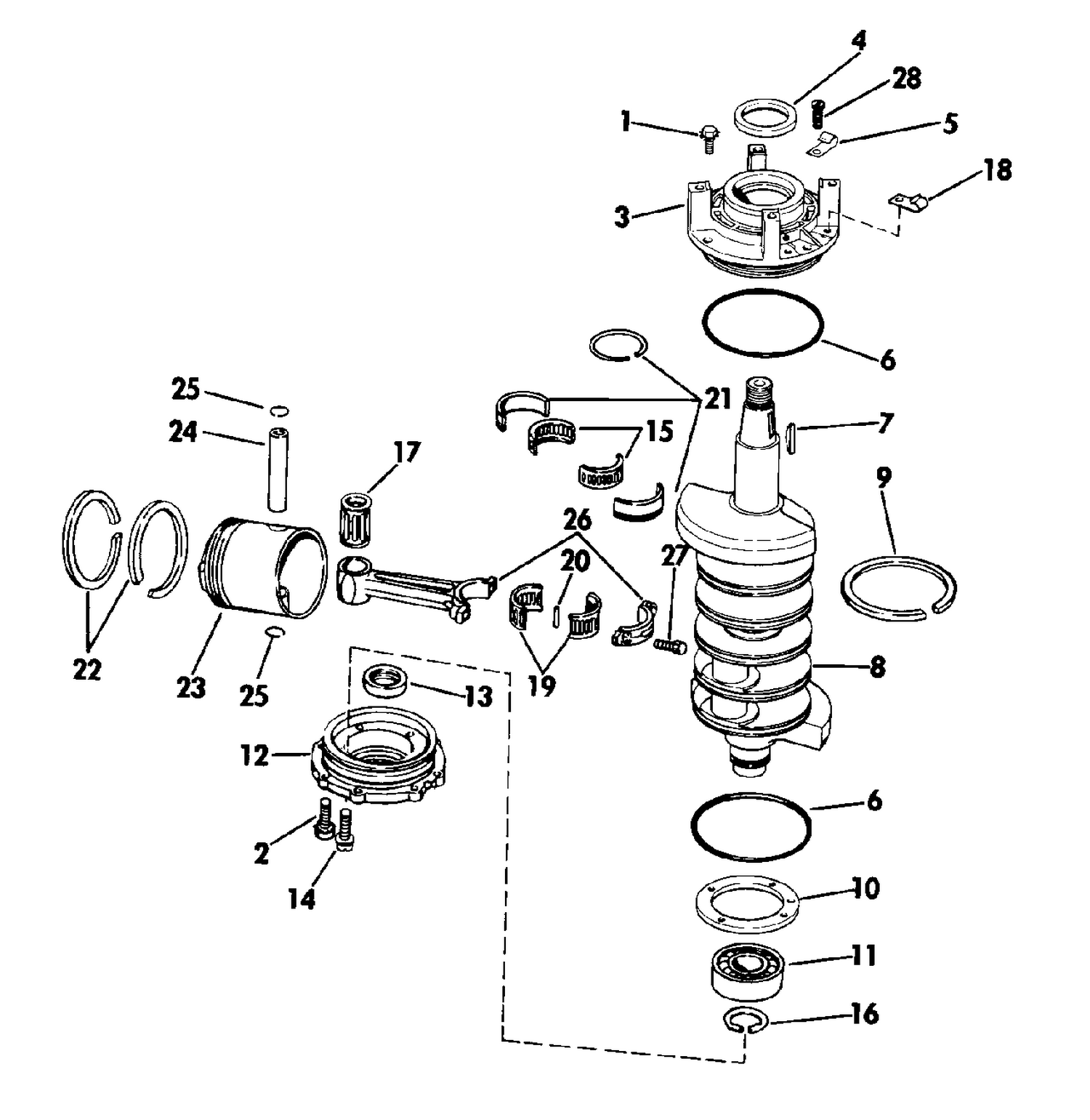 CRANKSHAFT & PISTON