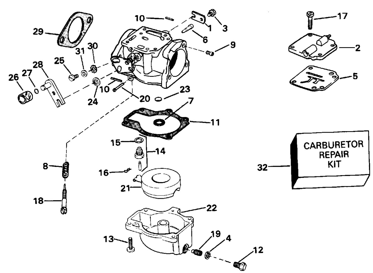 CARBURETOR LATE PRODUCTION