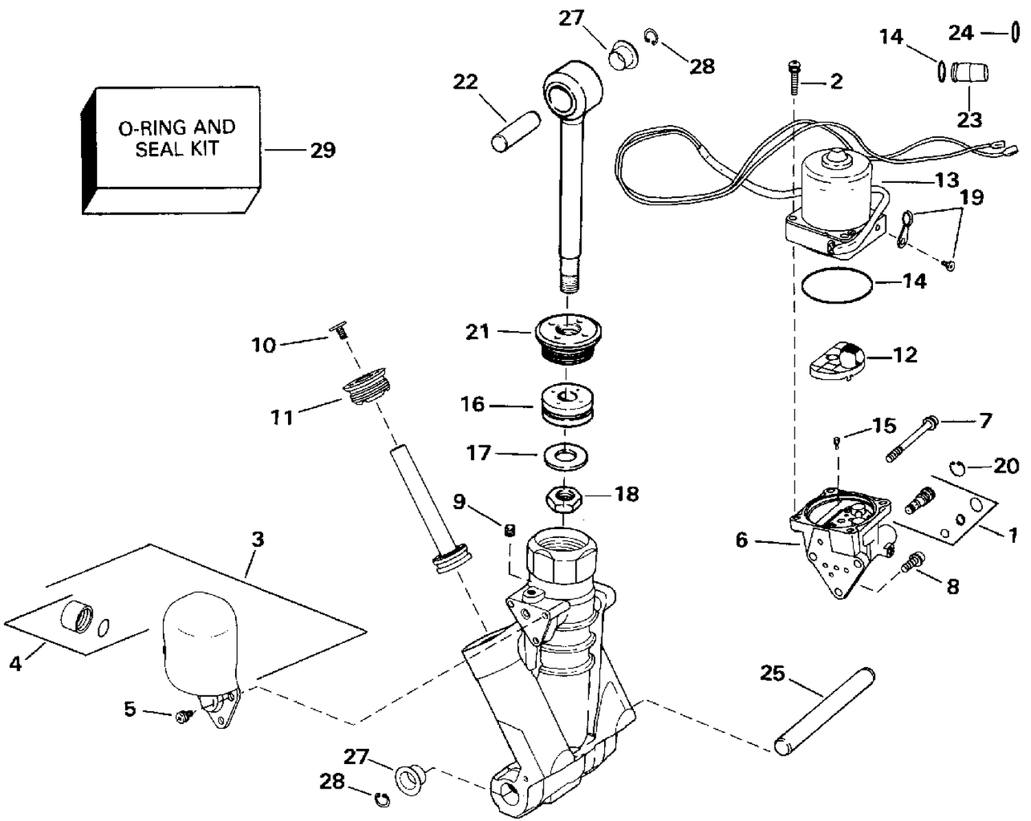 POWER TRIM/TILT HYDRAULIC ASSEMBLY