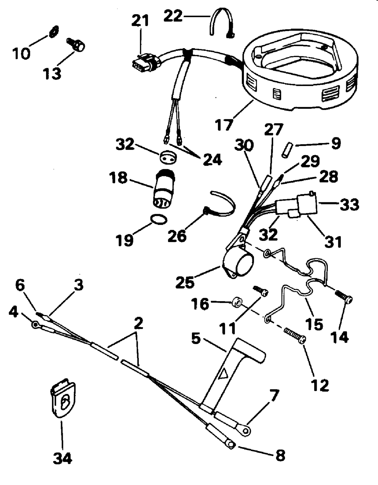 BATTERY CHARGE KIT - 9.9, 15 (4-STROKE)