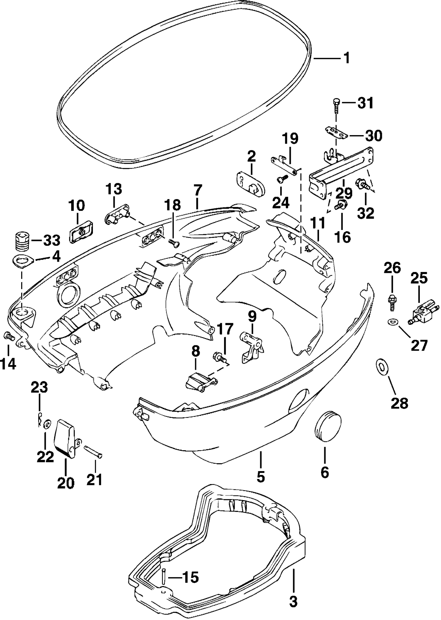 LOWER ENGINE COVER