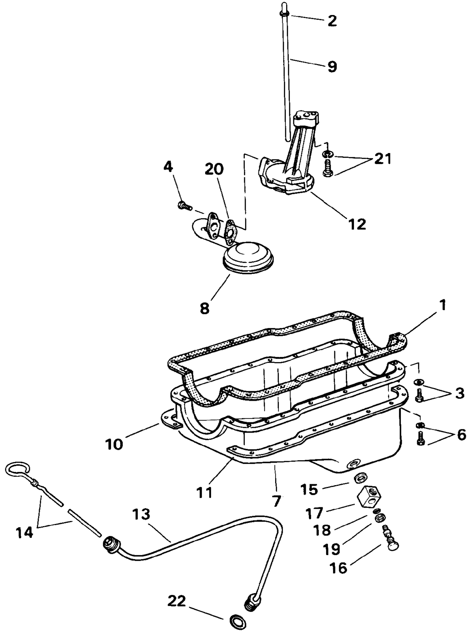 OIL PAN & OIL PUMP