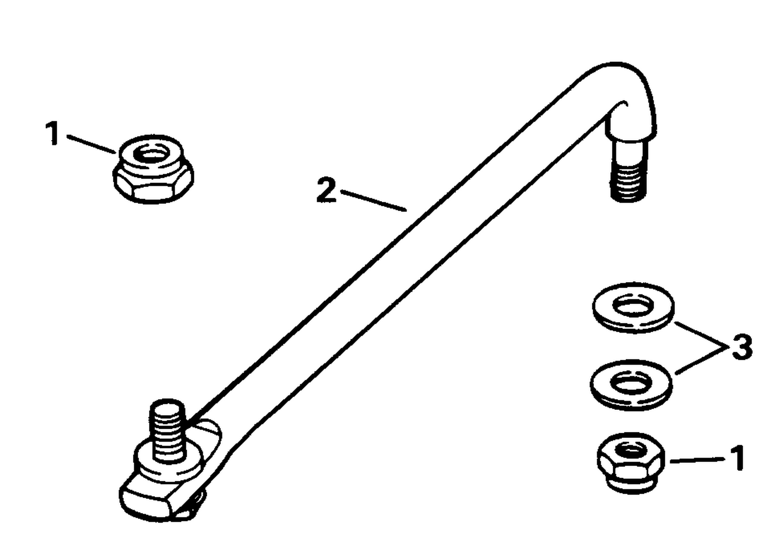 STEERING LINK KIT - 185ESX, 200TX, 225TL, TX