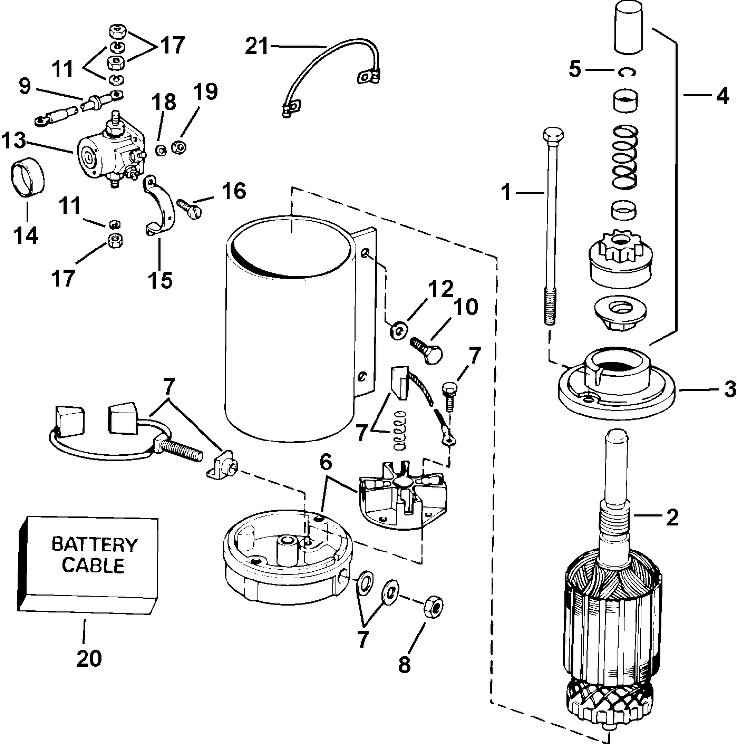 STARTER MOTOR