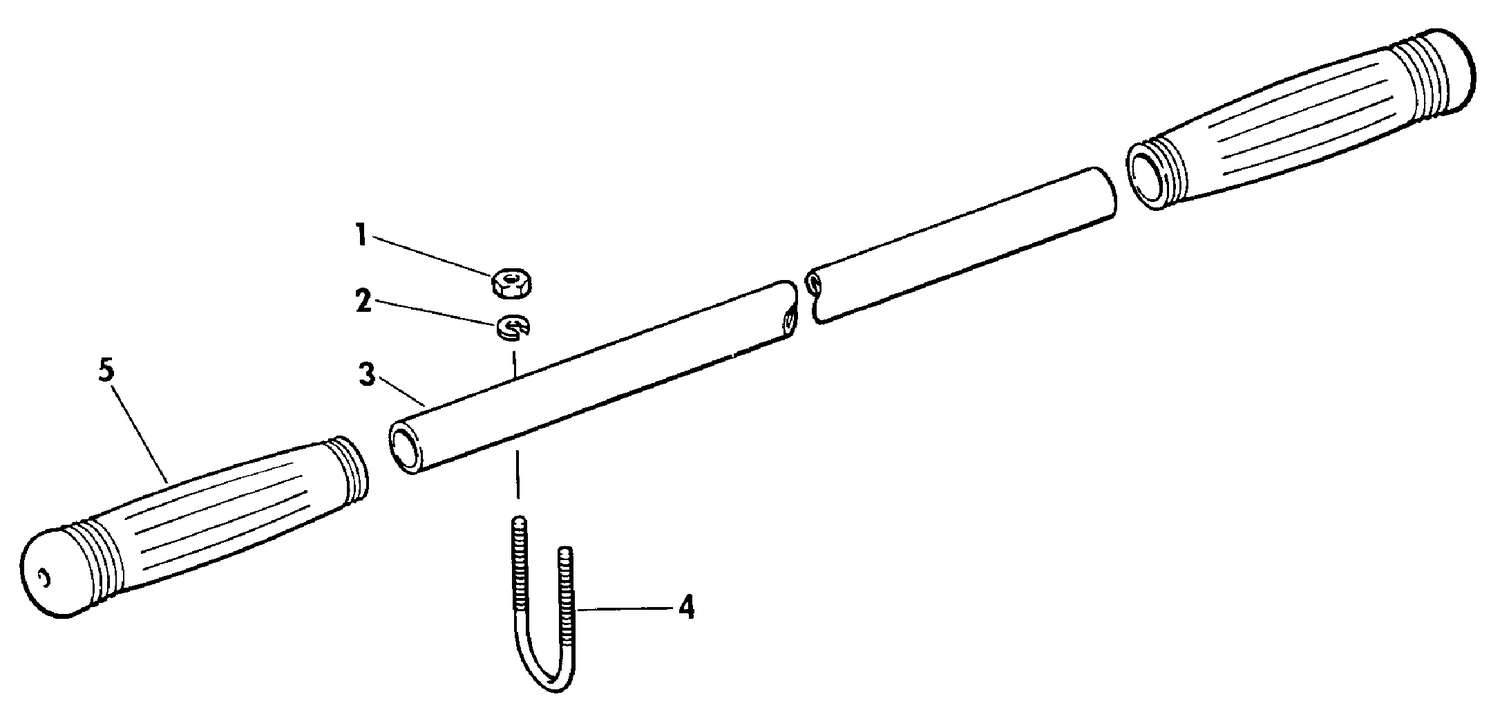 CARRYING HANDLE ASSEMBLY 40 COMMERCIAL