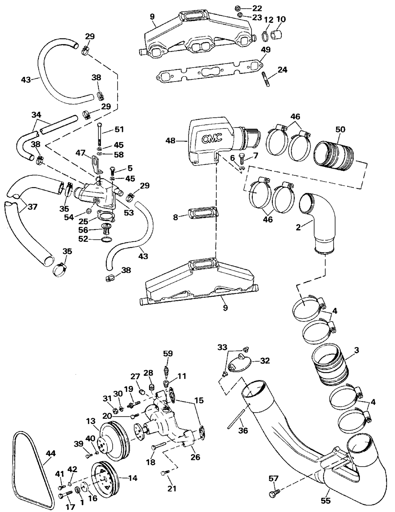 Assembly diagram