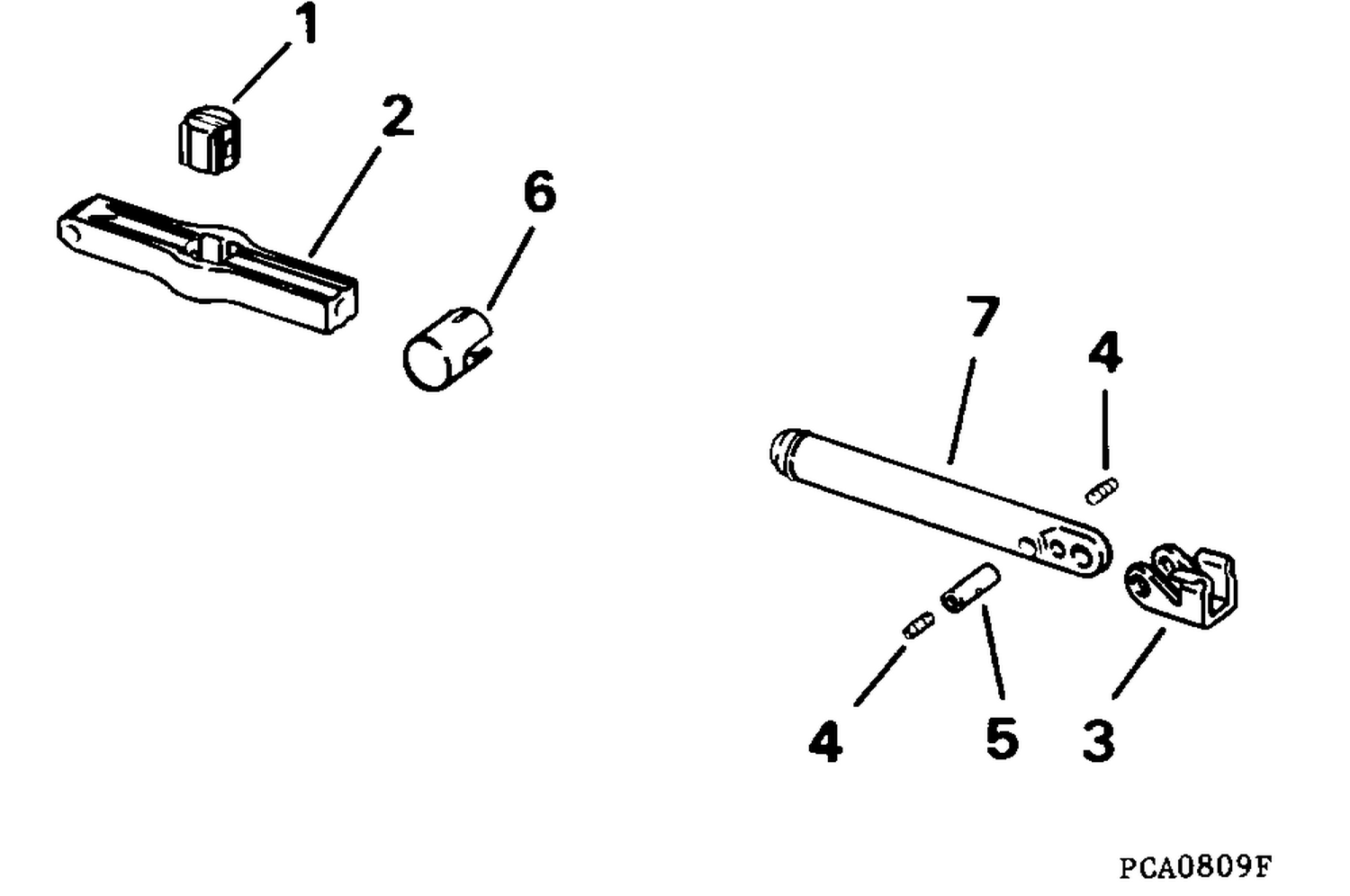 CABLE ADAPTER KIT - 2 & 4 LEVER - LONG LIFE CABLES