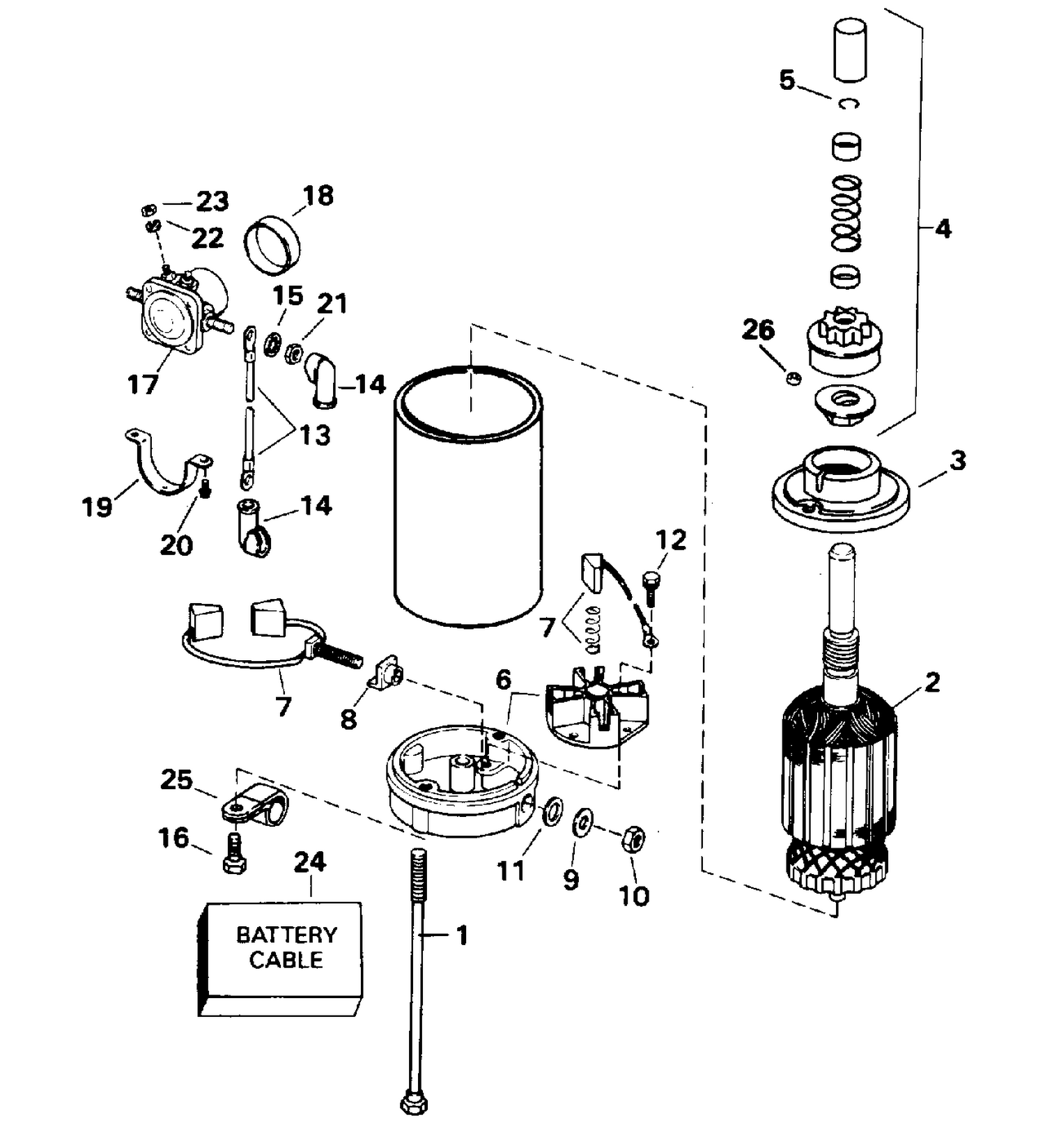 ELECTRIC STARTER & SOLENOID