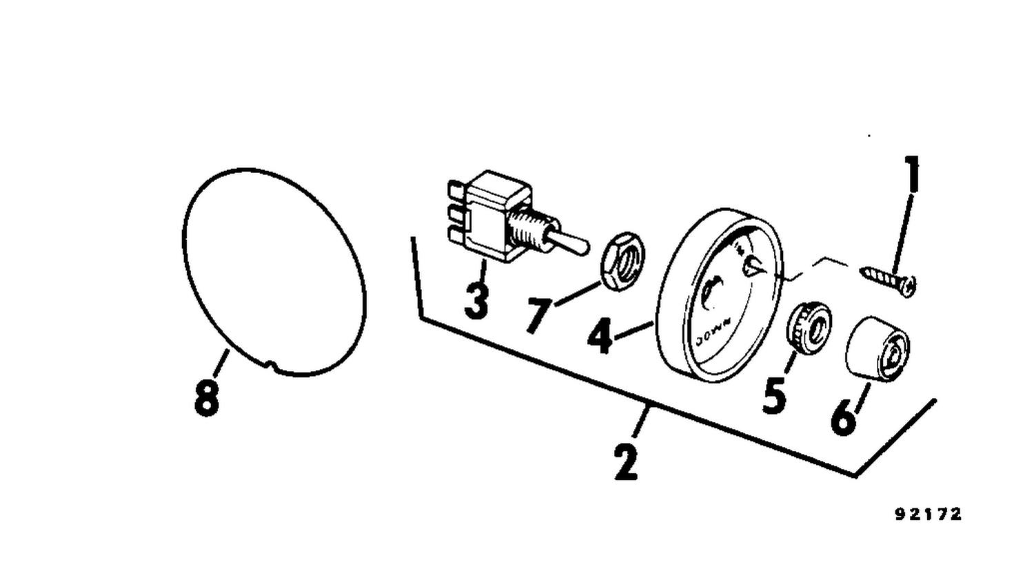 TILT AND TRIM CONVERSION KIT