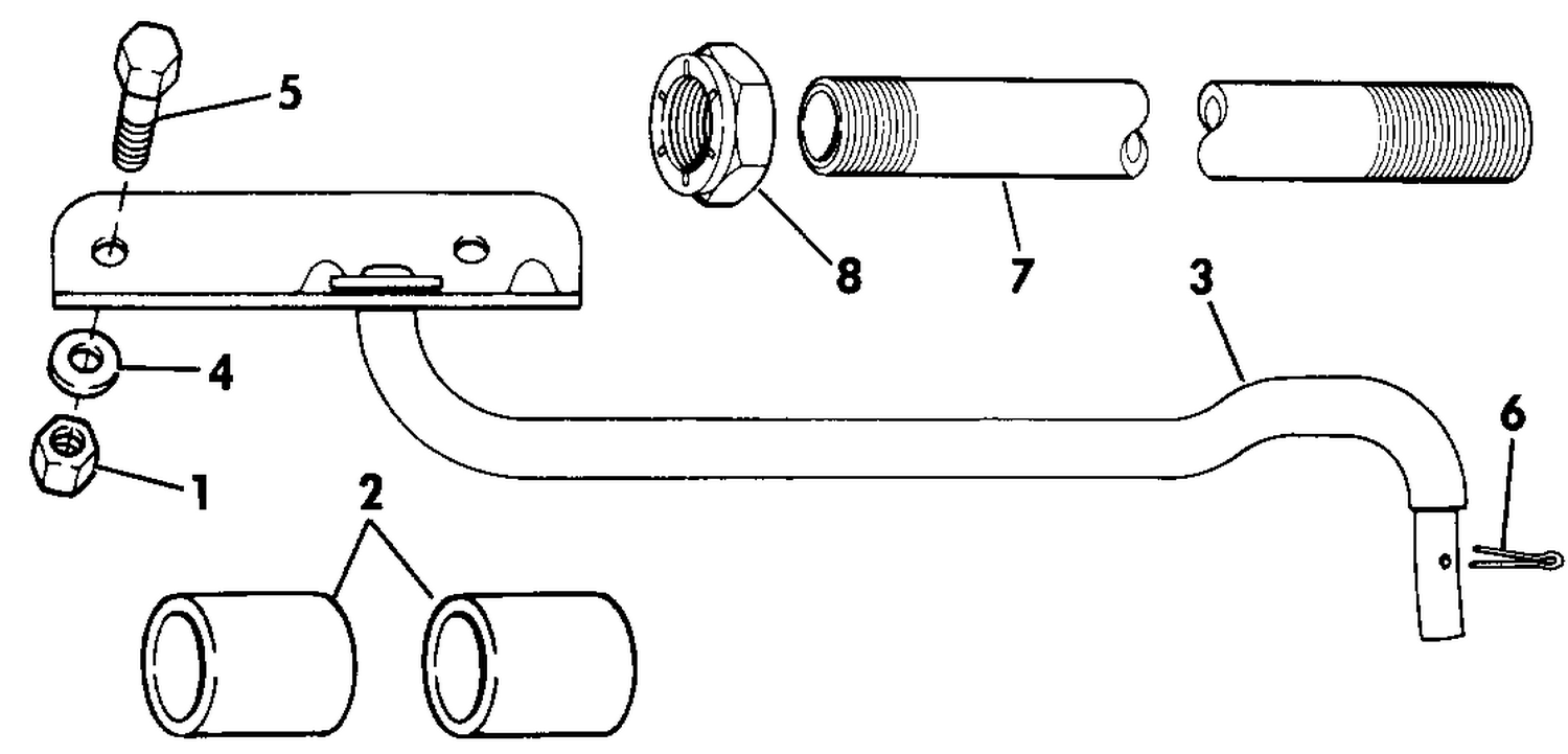 TILT TUBE STEERING KIT - 9.9, 15