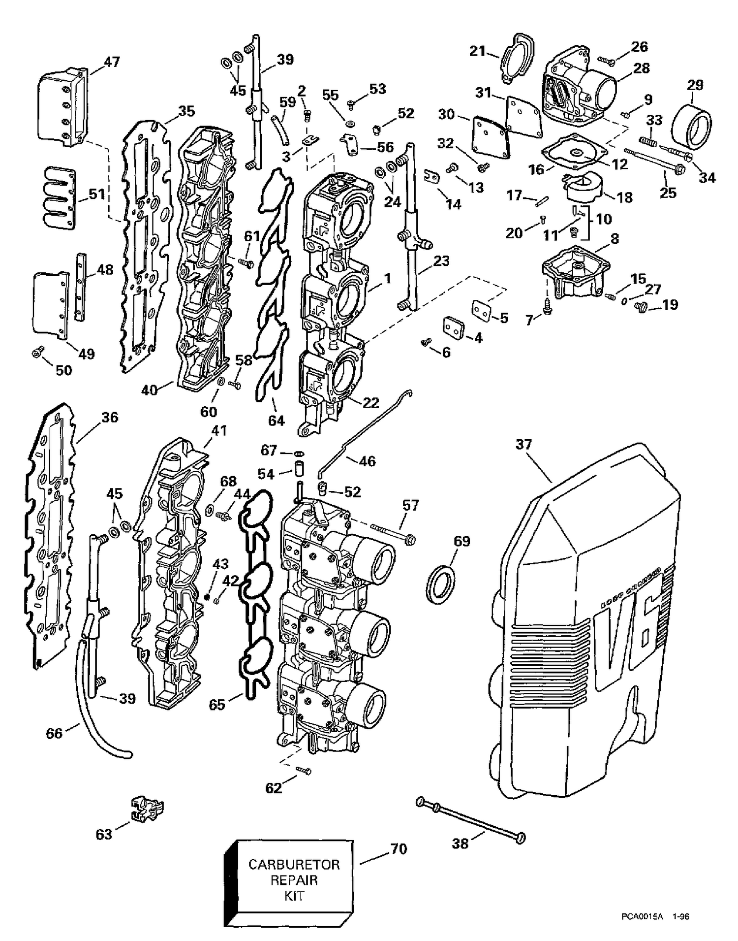 CARBURETOR & INTAKE MANIFOLD