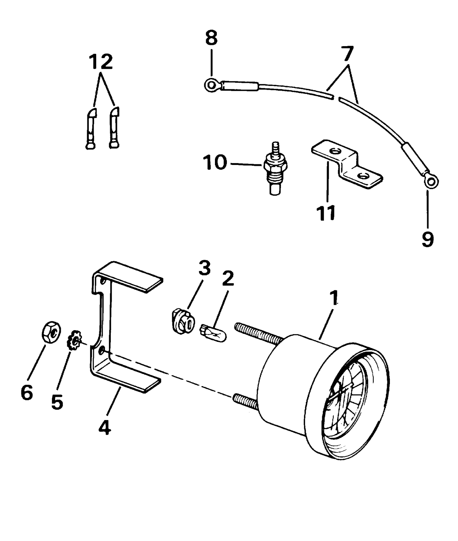 OUTBOARD WATER TEMPERATURE GAUGE KITS