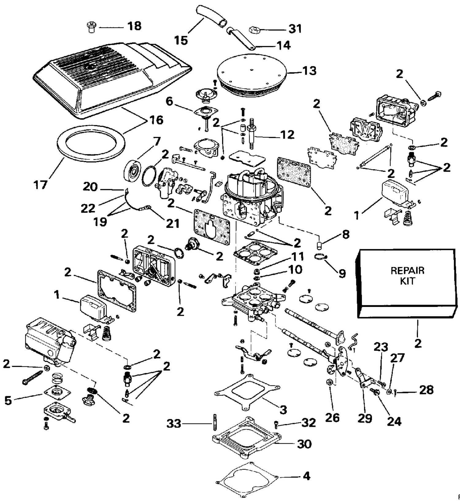 CARBURETOR - 4V