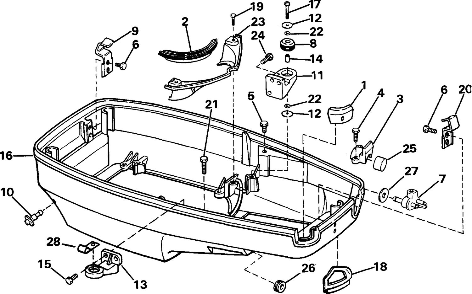 LOWER ENGINE COVER