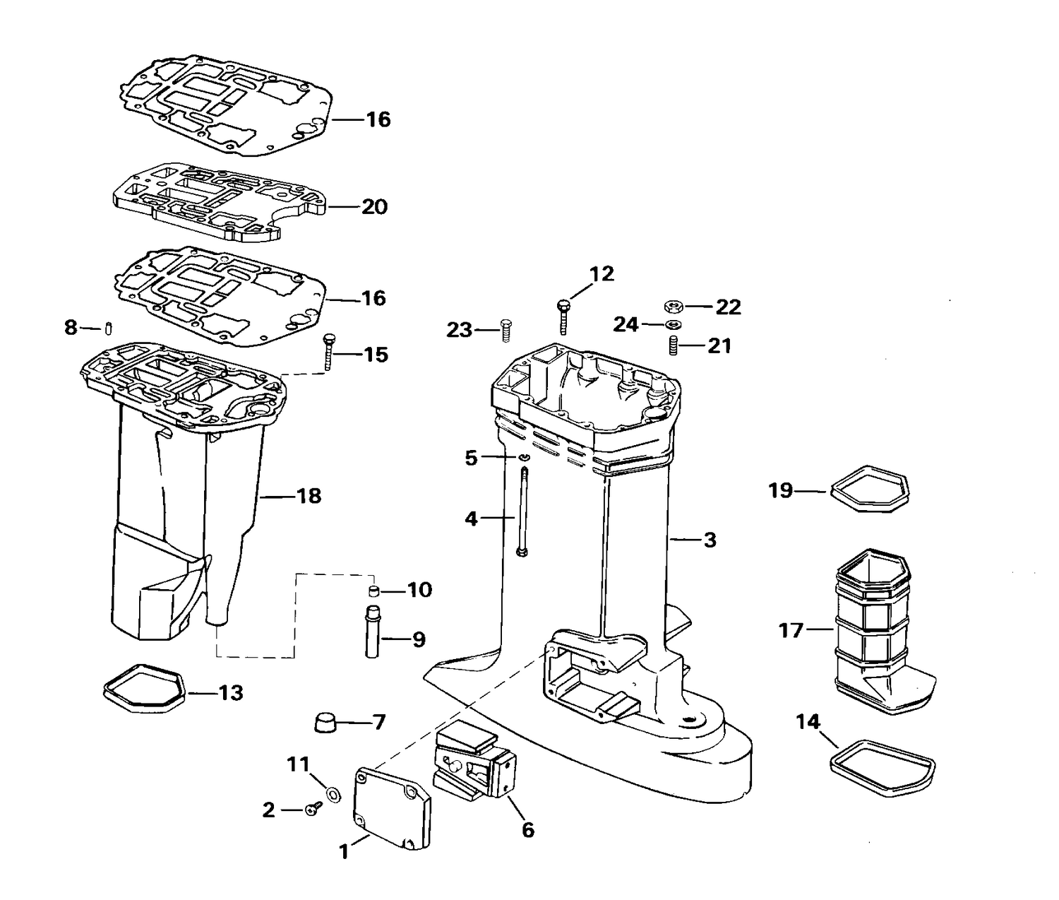 EXHAUST HOUSING