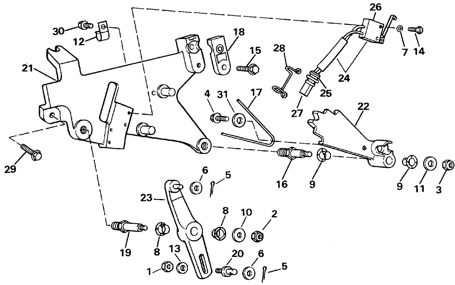 SHIFT BRACKET