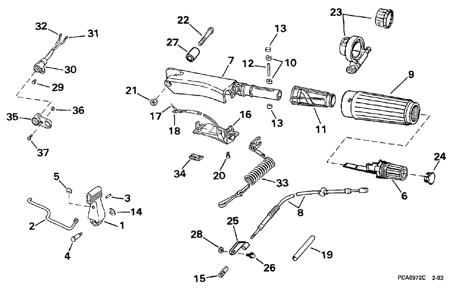 STEERING & SHIFT HANDLE