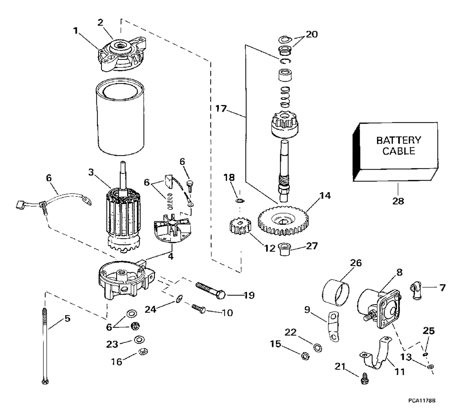 ELECTRIC STARTER & SOLENOID