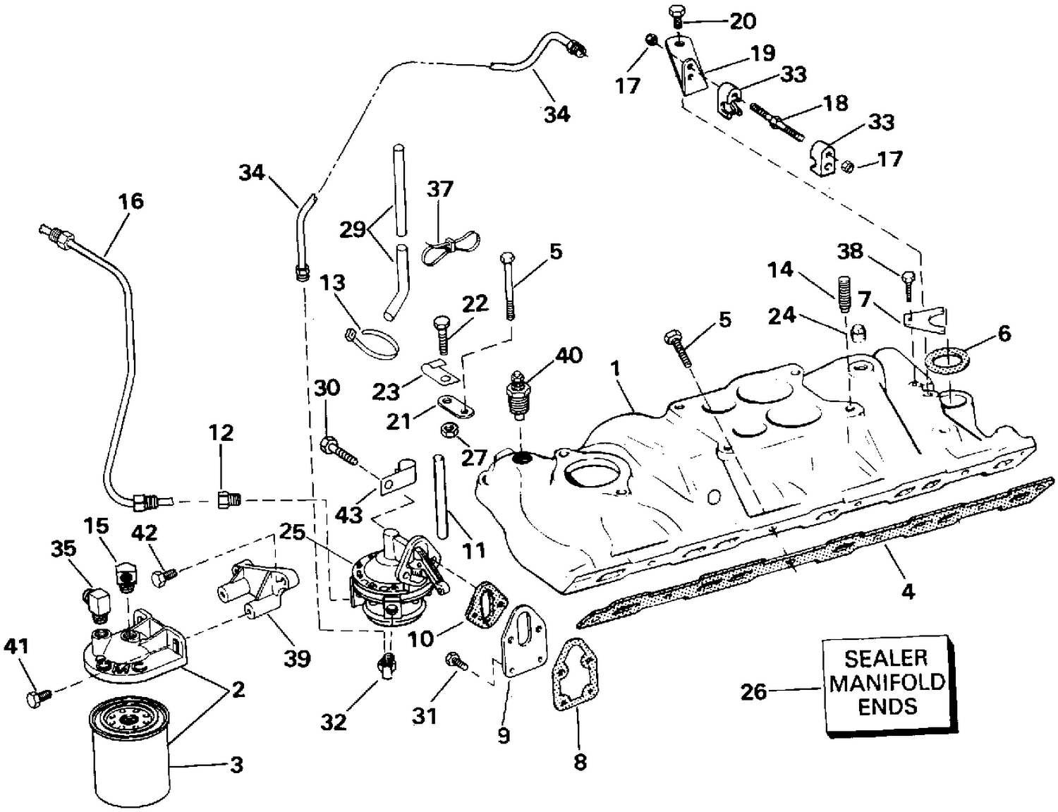 INTAKE MANIFOLD & FUEL PUMP