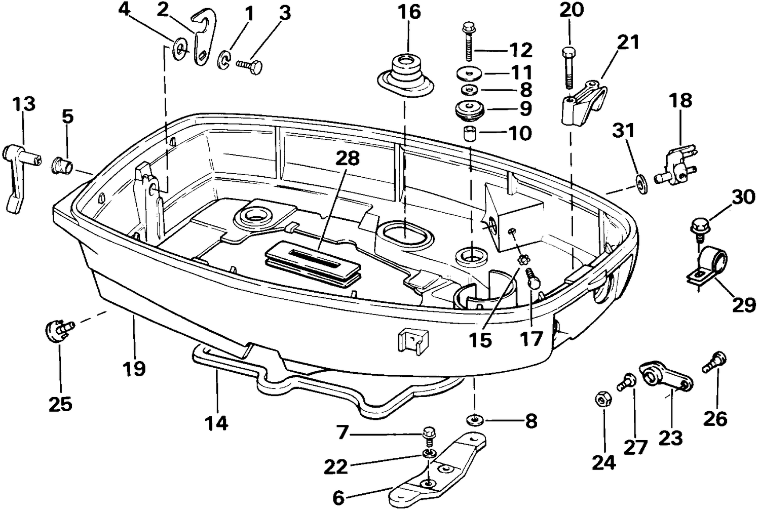 LOWER ENGINE COVER