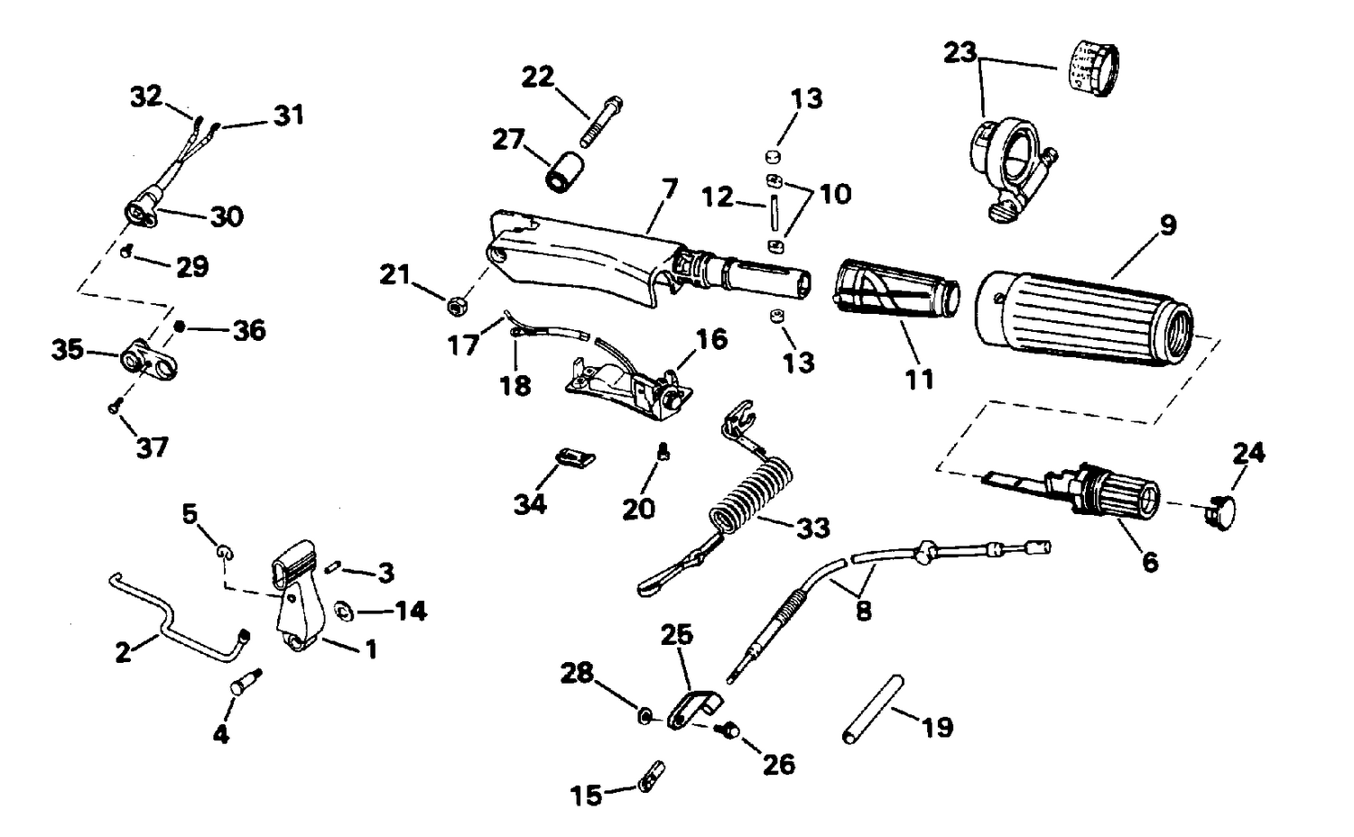 STEERING & SHIFT HANDLE