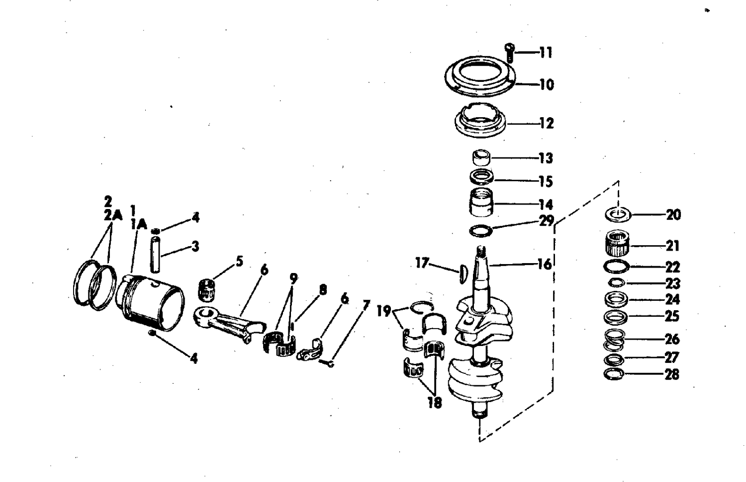 CRANKSHAFT & PISTON