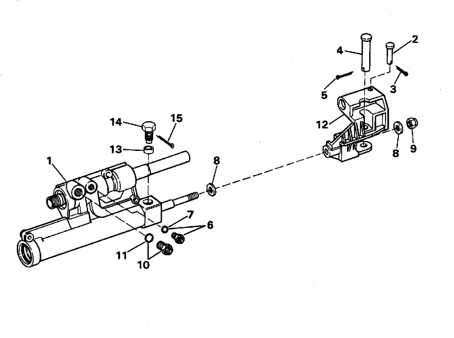 POWER STEERING CYLINDER
