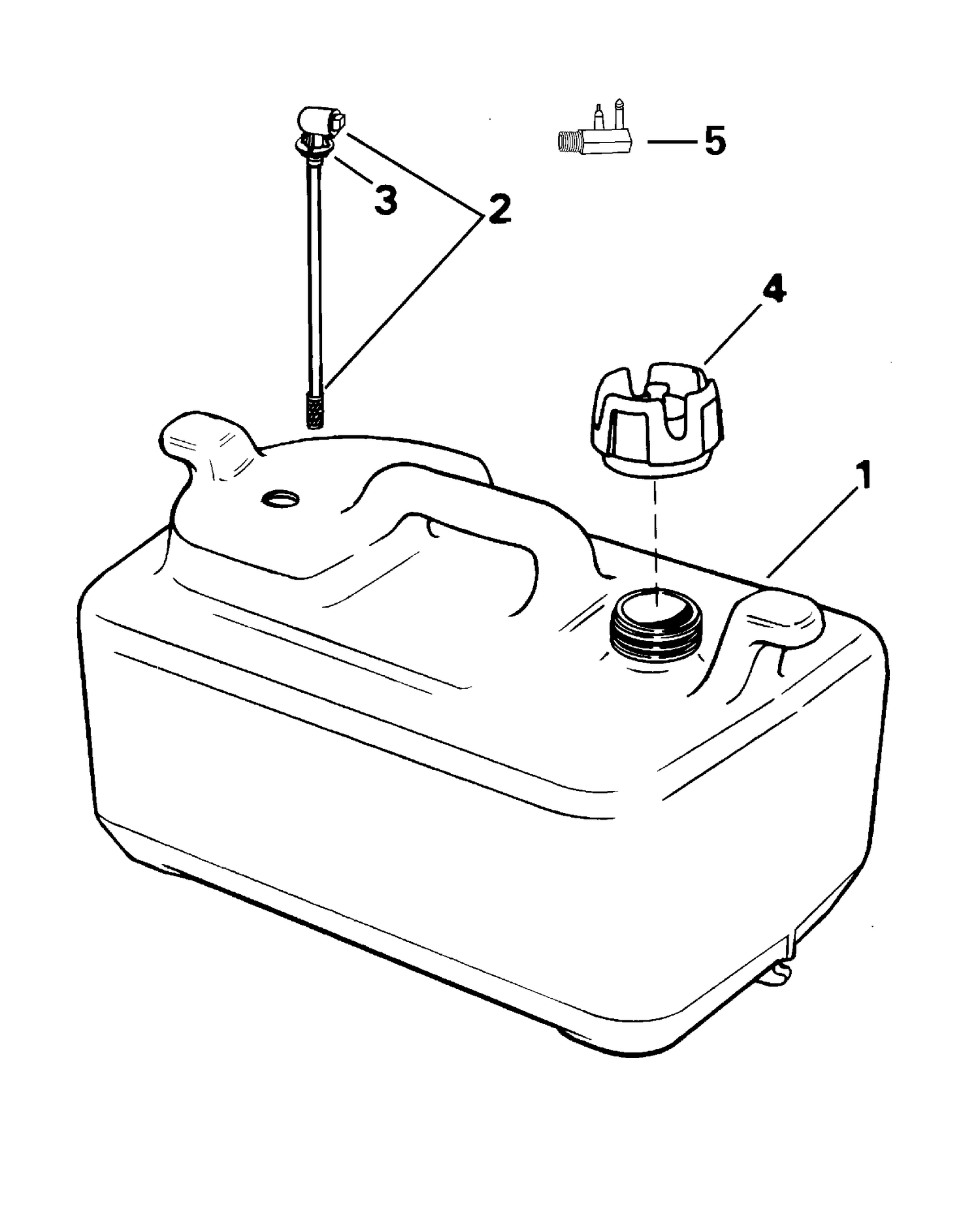 FUEL TANK - 6 GALLON