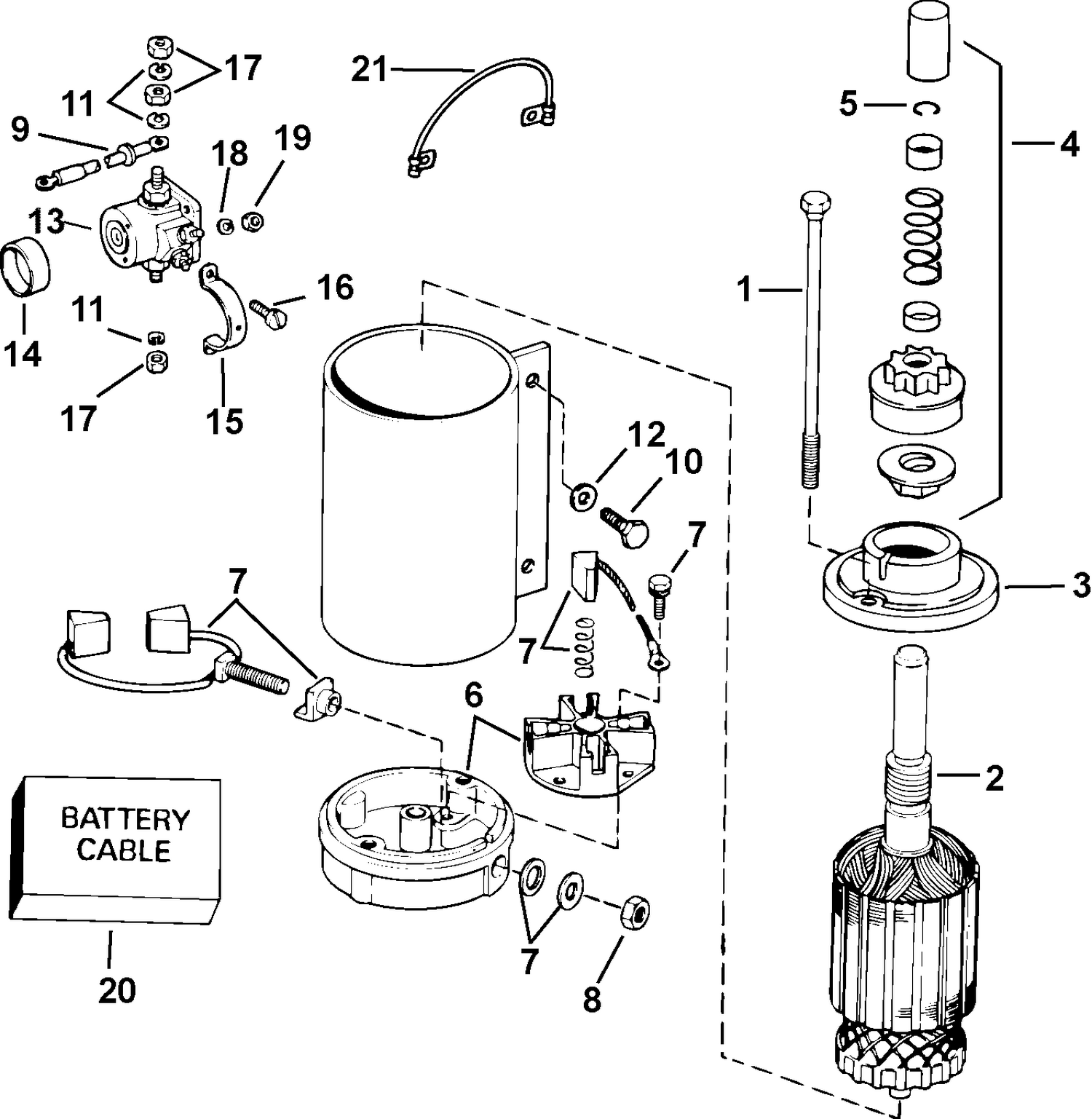 STARTER MOTOR
