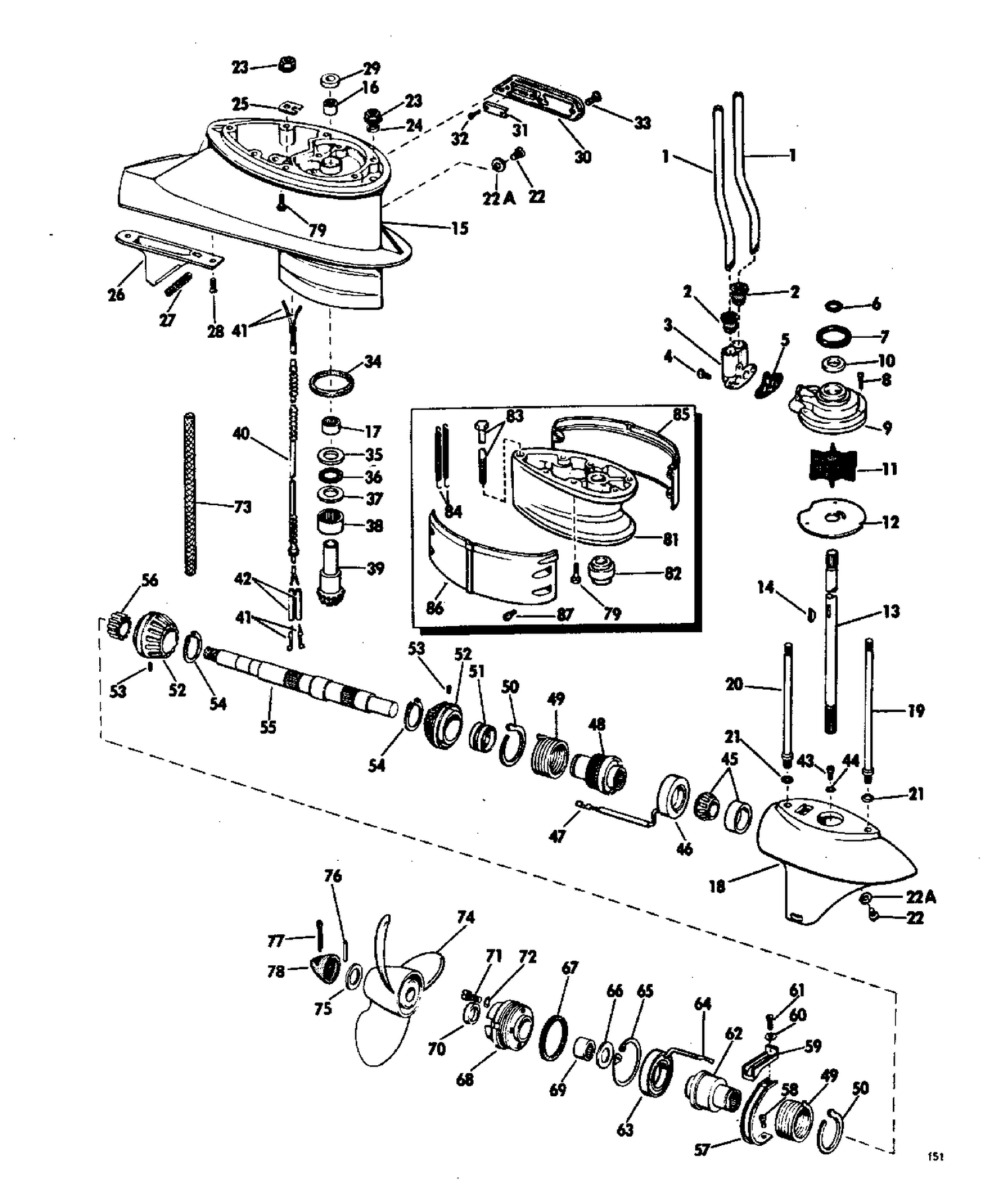 GEARCASE GROUP ELECTRIC SHIFT