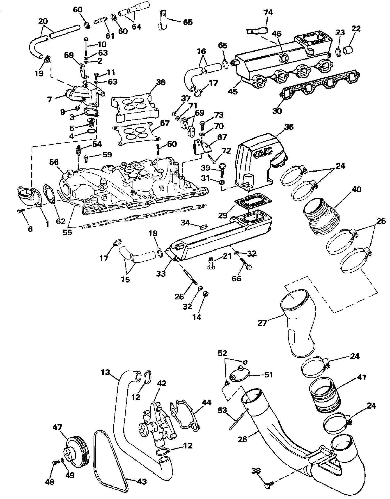 Assembly diagram
